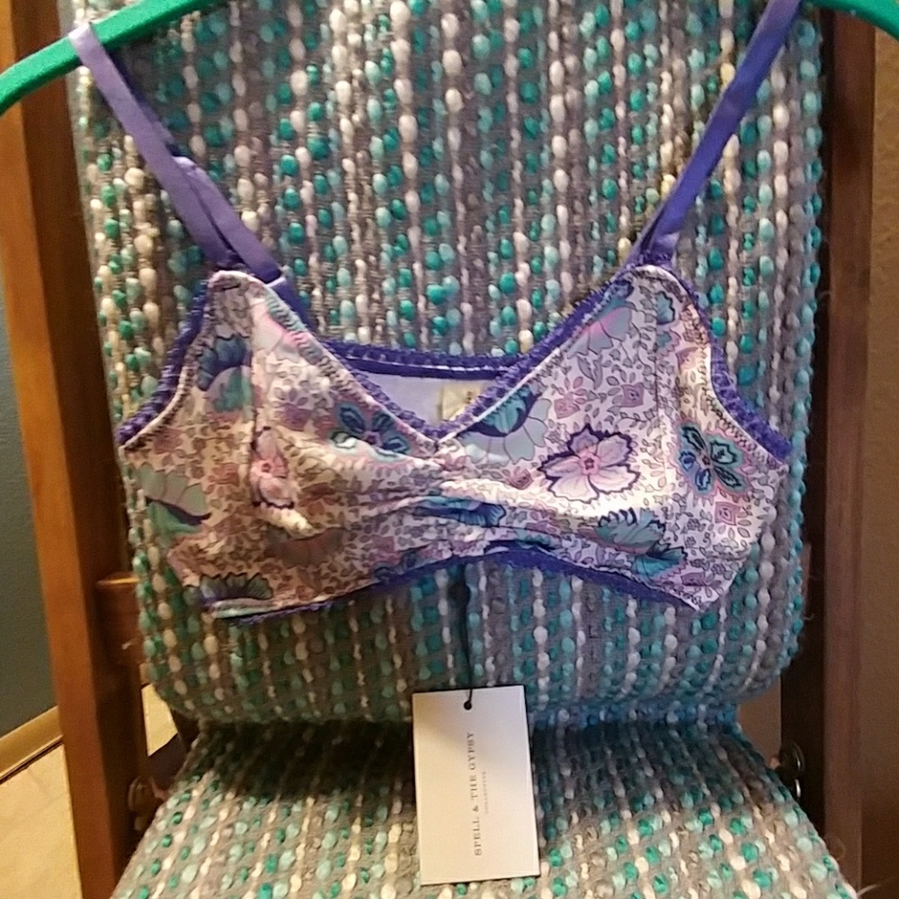 Spell and the Gypsy poinciana bralette in lilac